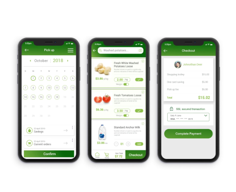 Home page- Thumbnail-Woolworths UX