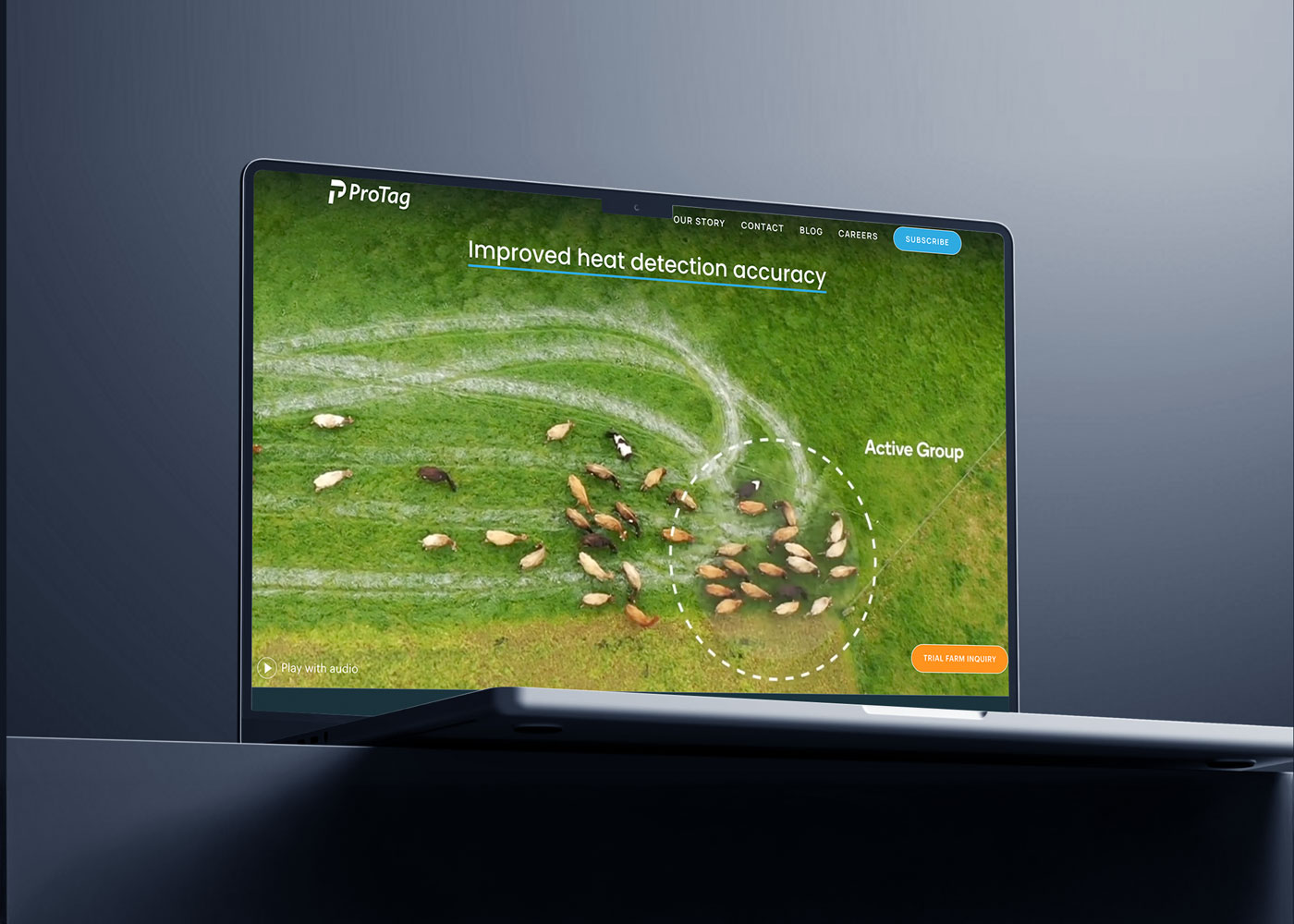 PorTag Christian screen display